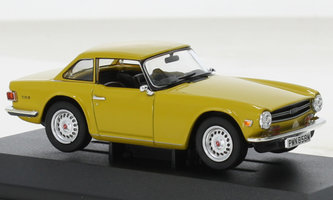 Triumph TR6, metallic-gelb, RHD